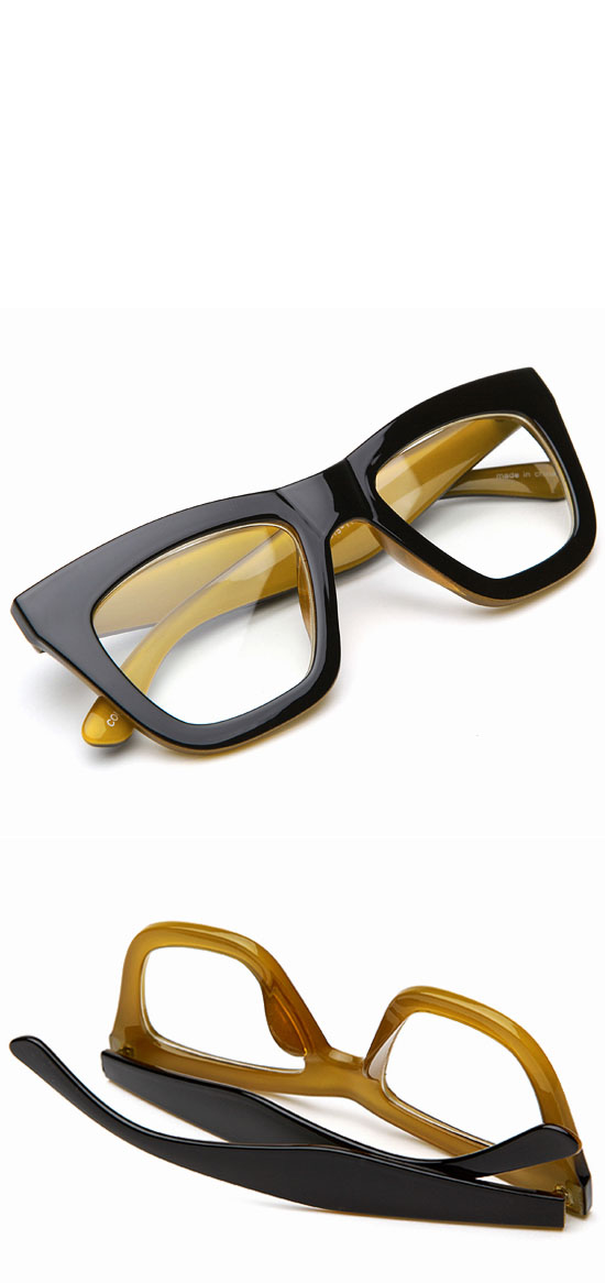 oversized wayfarer eyeglasses